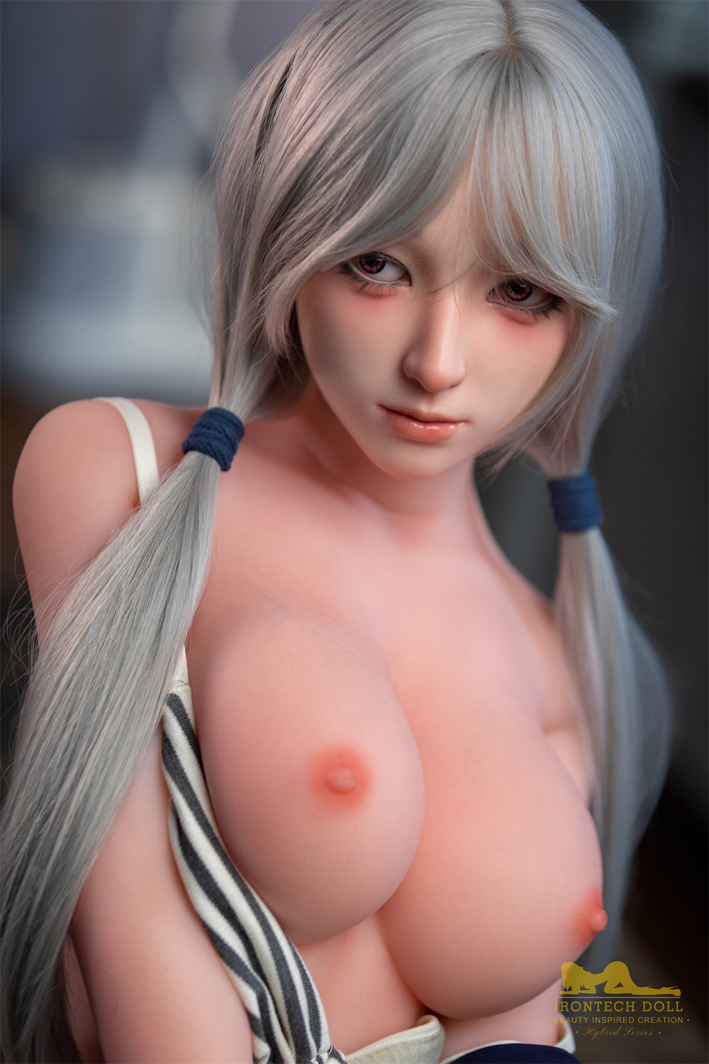 154cm/5ft1 D-cup Silicone Head TPE Body Sex Doll – Miyuki