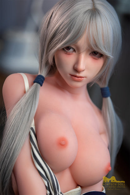 154cm/5ft1 D-cup Silicone Head TPE Body Sex Doll – Miyuki
