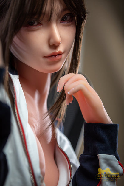 154cm/5ft1 E-cup Silicone Head TPE Body Sex Doll – Yu