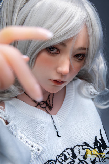 154cm/5ft1 F-cup Silicone Head TPE Body Sex Doll – Misa