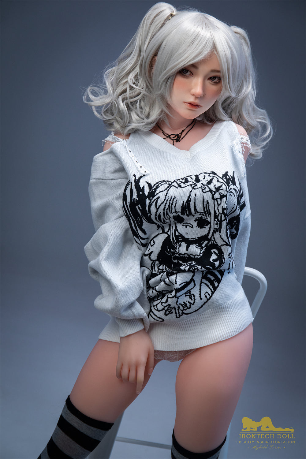 154cm/5ft1 F-cup Silicone Head TPE Body Sex Doll – Misa