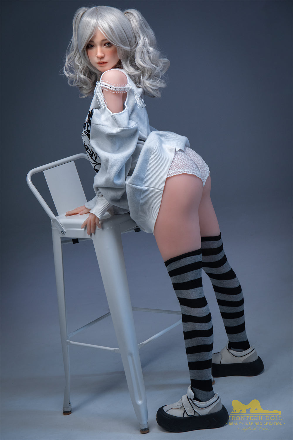 154cm/5ft1 F-cup Silicone Head TPE Body Sex Doll – Misa