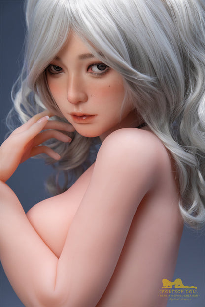 154cm/5ft1 F-cup Silicone Head TPE Body Sex Doll – Misa