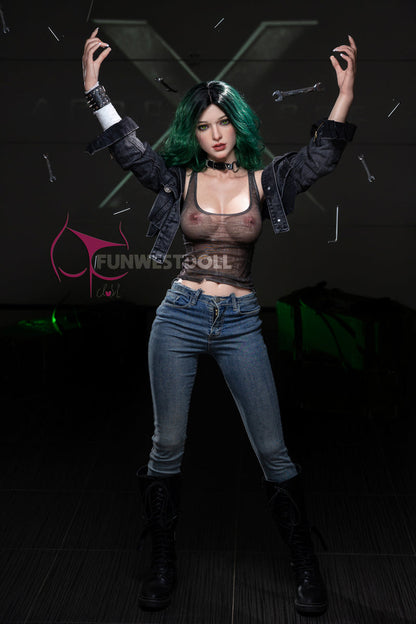 157cm/5ft2 D-cup Silicone Sex Doll – Alexa
