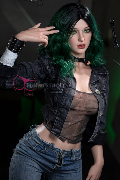 157cm/5ft2 D-cup Silicone Sex Doll – Alexa