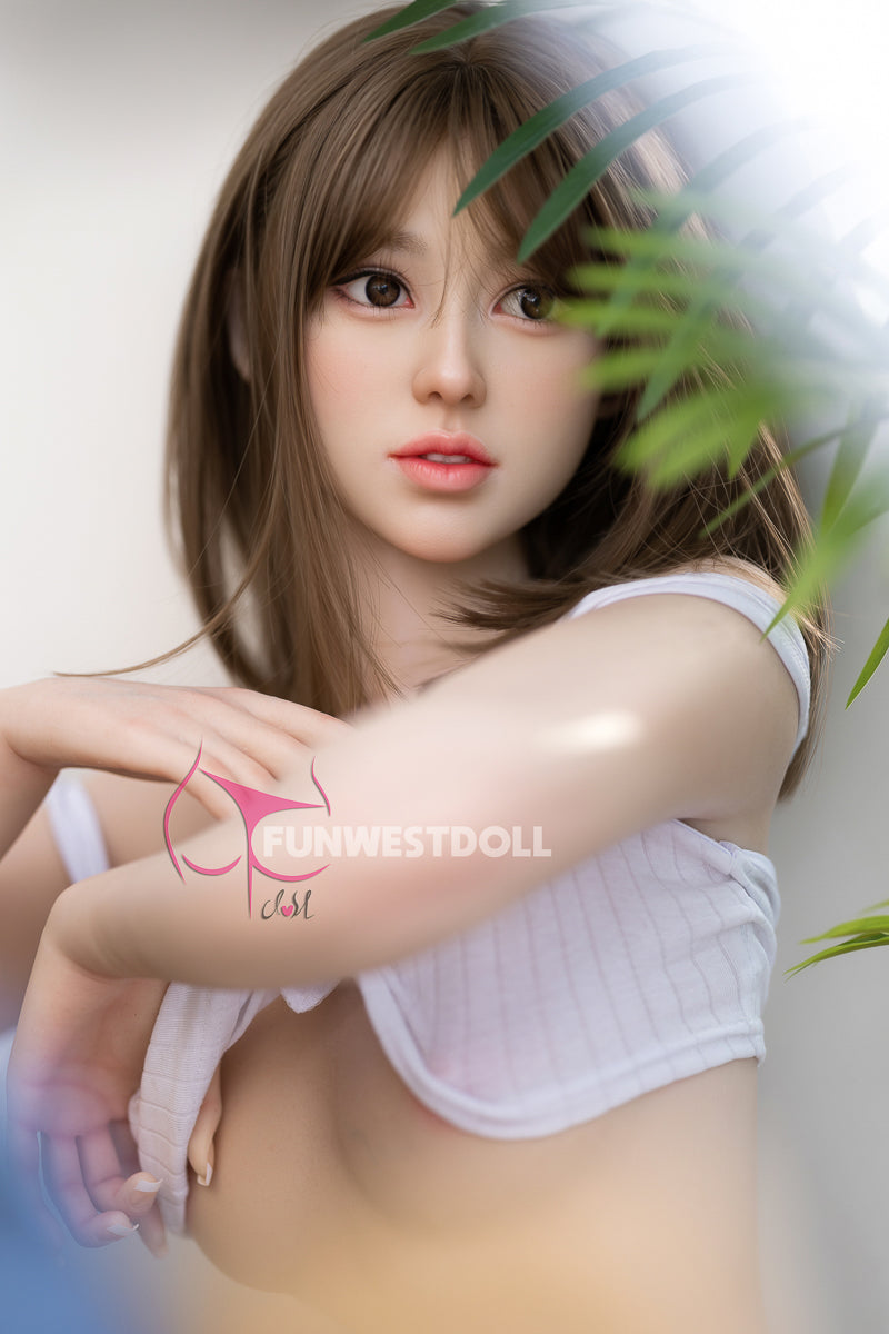 159cm/5ft2 A-cup Silicone Sex Doll – Cassia