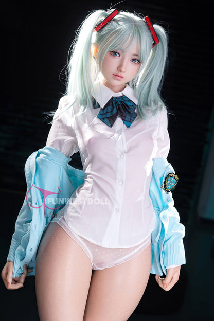 159cm/5ft2 A-cup Silicone Sex Doll – Amy