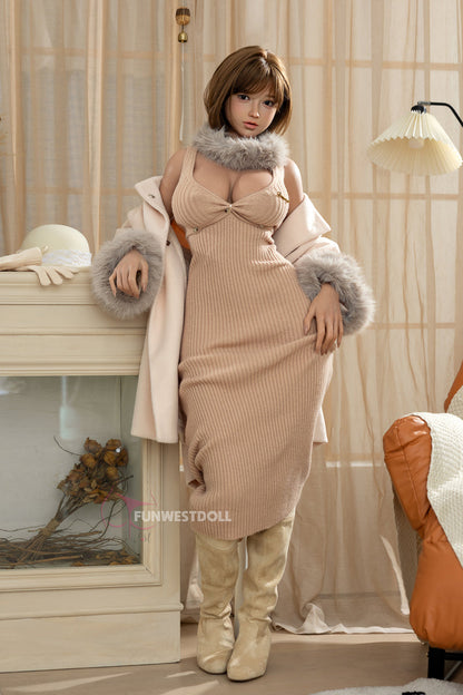 157cm/5ft2 G-cup Silicone Sex Doll – Amy
