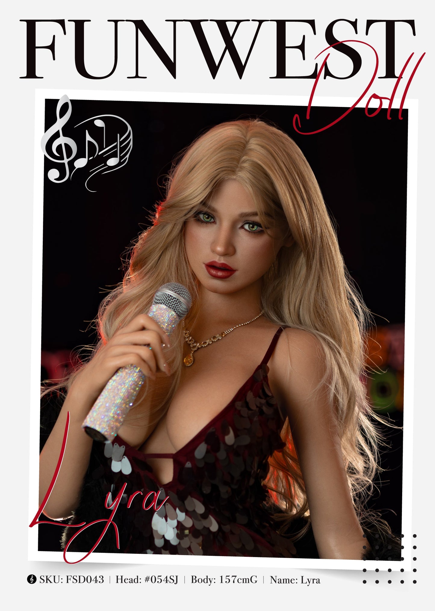 157cm/5ft2 G-cup Silicone Sex Doll – Lyra