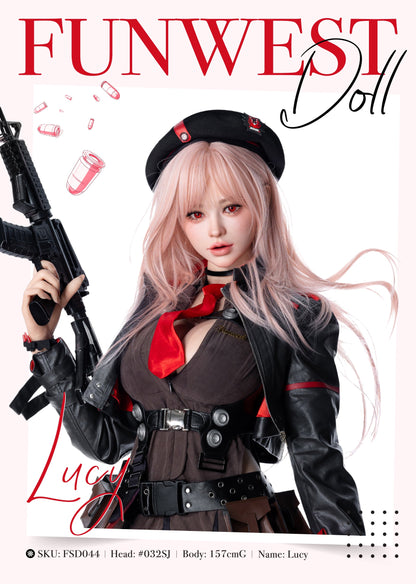 157cm/5ft2 G-cup Silicone Sex Doll – Lucy