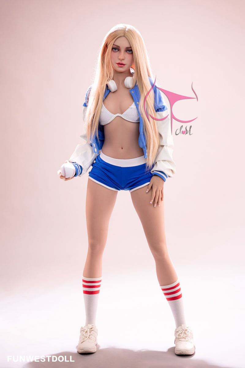 159cm/5ft2 A-cup TPE Sex Doll – Eudora