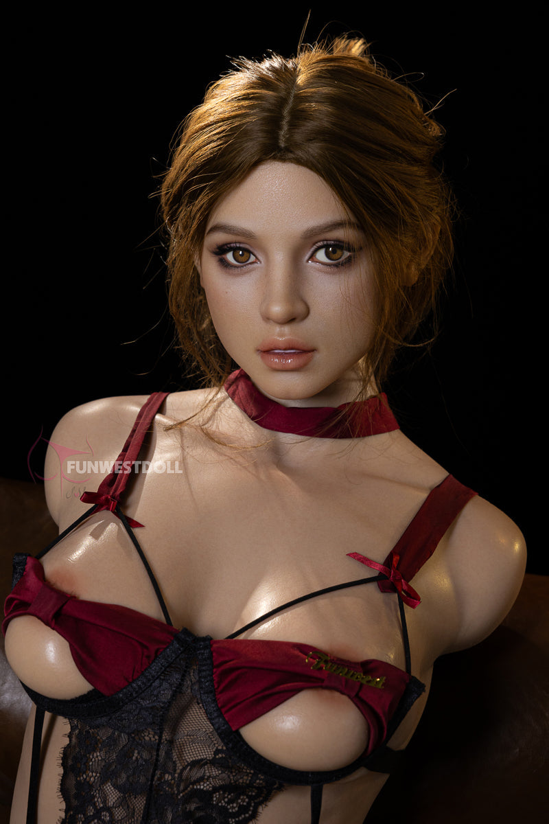 113cm/3ft8 D-cup Silicone Sex Doll Torso – Lyra