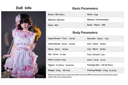 150cm/4ft9 E-cup Silicone Sex Doll – Sofia