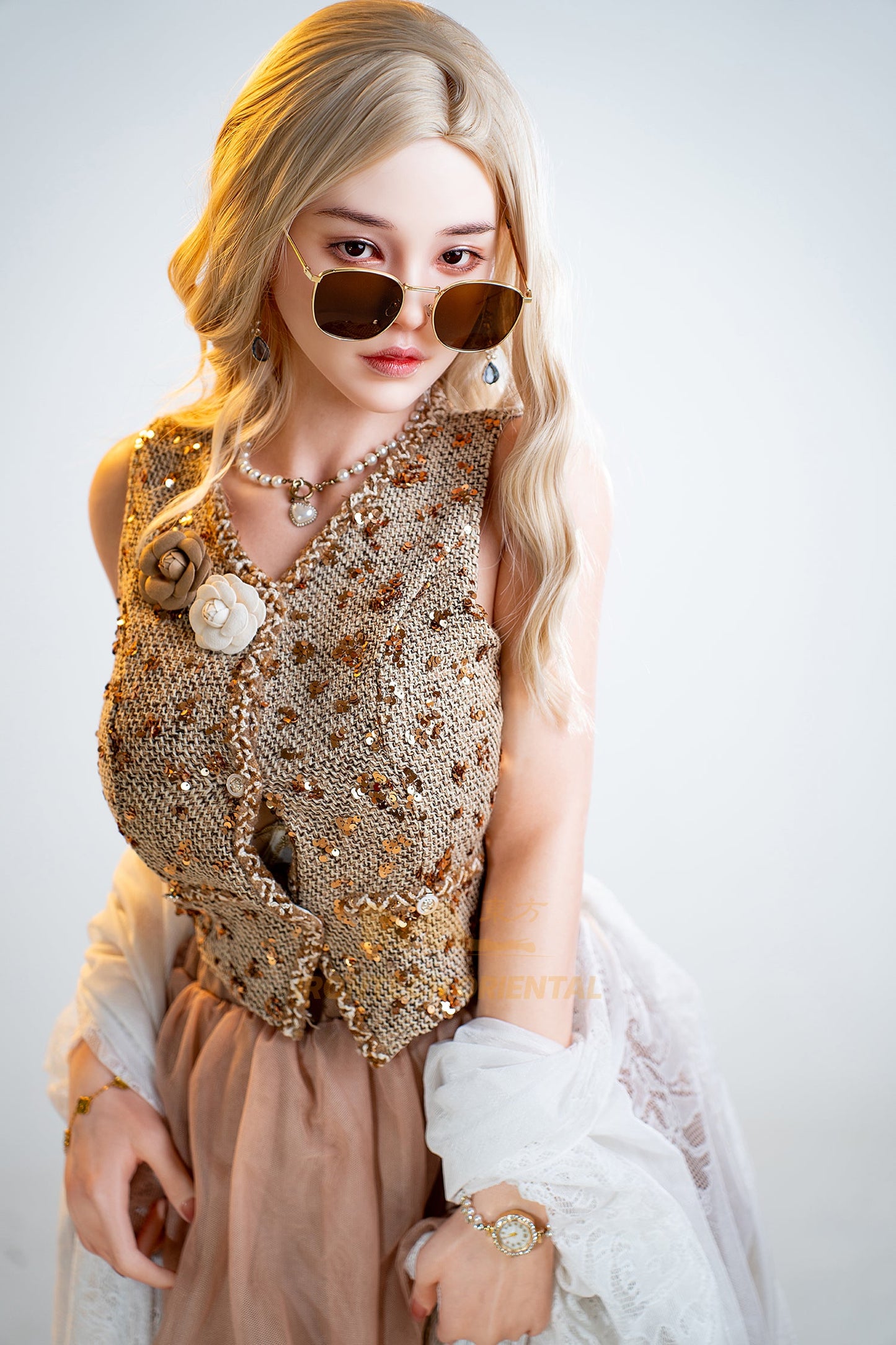 158cm/5ft2 G-cup Silicone Sex Doll – Eileen