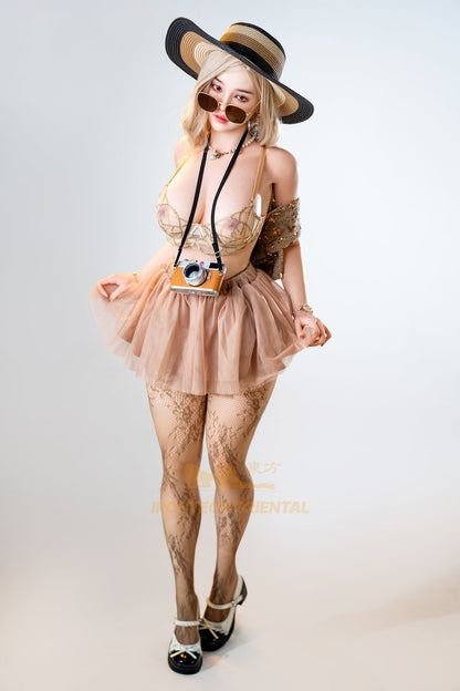 158cm/5ft2 G-cup Silicone Sex Doll – Eileen