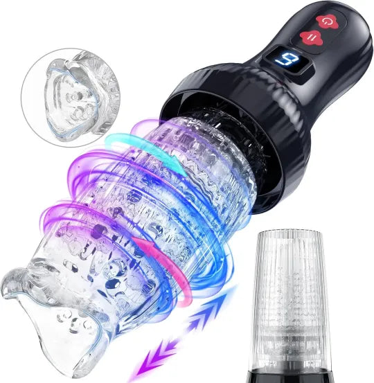 🔥🔥2025 latest hot style low price 💥-Automatic Hands-Free Rotary Cup Thruster