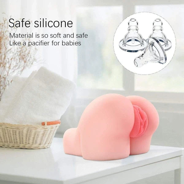 5.1lb 3 in 1 Realistic Handheld Sex Doll  – TPE Male Masturbator