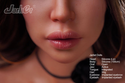 154cm/5ft1 F-cup Silicone Sex Doll – Tira